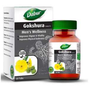 Dabur Gokshura Tablets  &#8211; Pack of 2